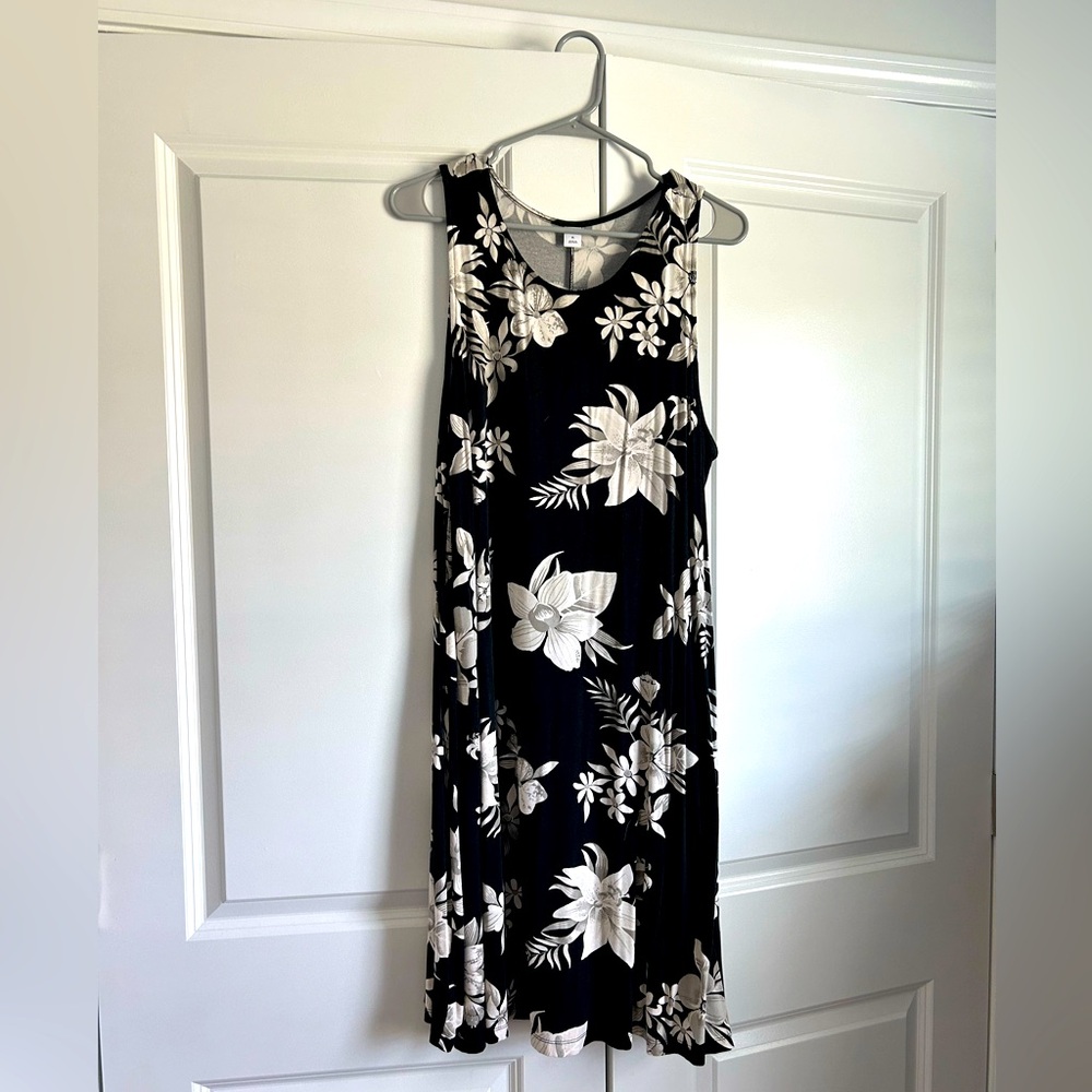 Black Floral Dress